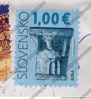 Photo Texture of Postage Stamp